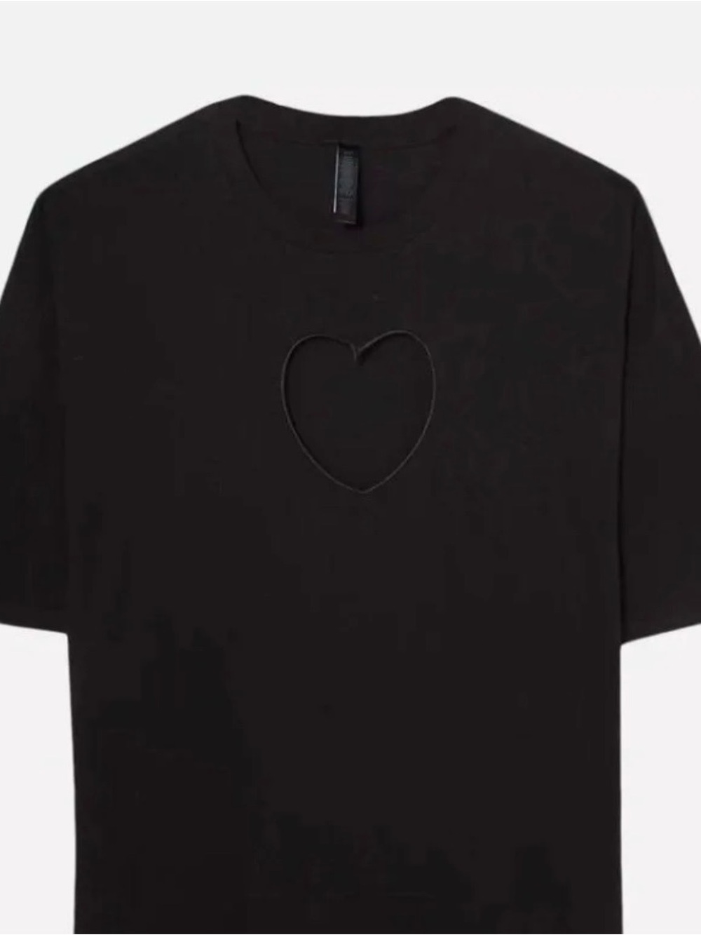 SKIMS Oversized Cut Out Heart Tee Women's NWT
